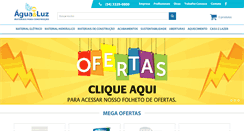 Desktop Screenshot of comercialaguaeluz.com.br